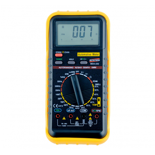 MULTÍMETRO DIGITAL PORTÁTIL AUTOMOTIVO MOD. MDA-235 MULTÍMETRO DIGITAL PORTÁTIL AUTOMOTIVO MOD. MDA-235