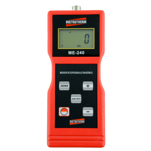MEDIDOR DE ESPESSURA MOD. ME-240 CAMADA DE TINTAS EM BASE FERROSA E NÃO FERROSA