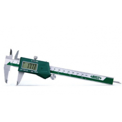 PAQUÍMETRO DIGITAL COM BICOS DE MEDIÇÃO INFERIORES DE CERÂMICA MODELO 1193