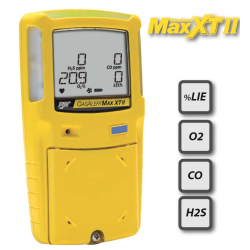 DETECTOR DE 4 GASES - GASALERT MAX XT II COM CERTIFICADO RBC