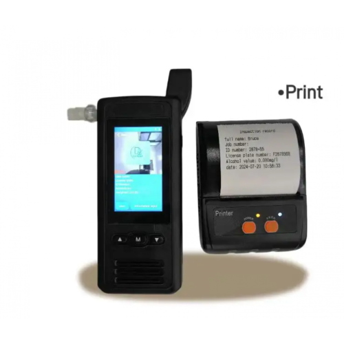 Bafômetro Digital Portátil com Impressora, Software e GPS ID-506